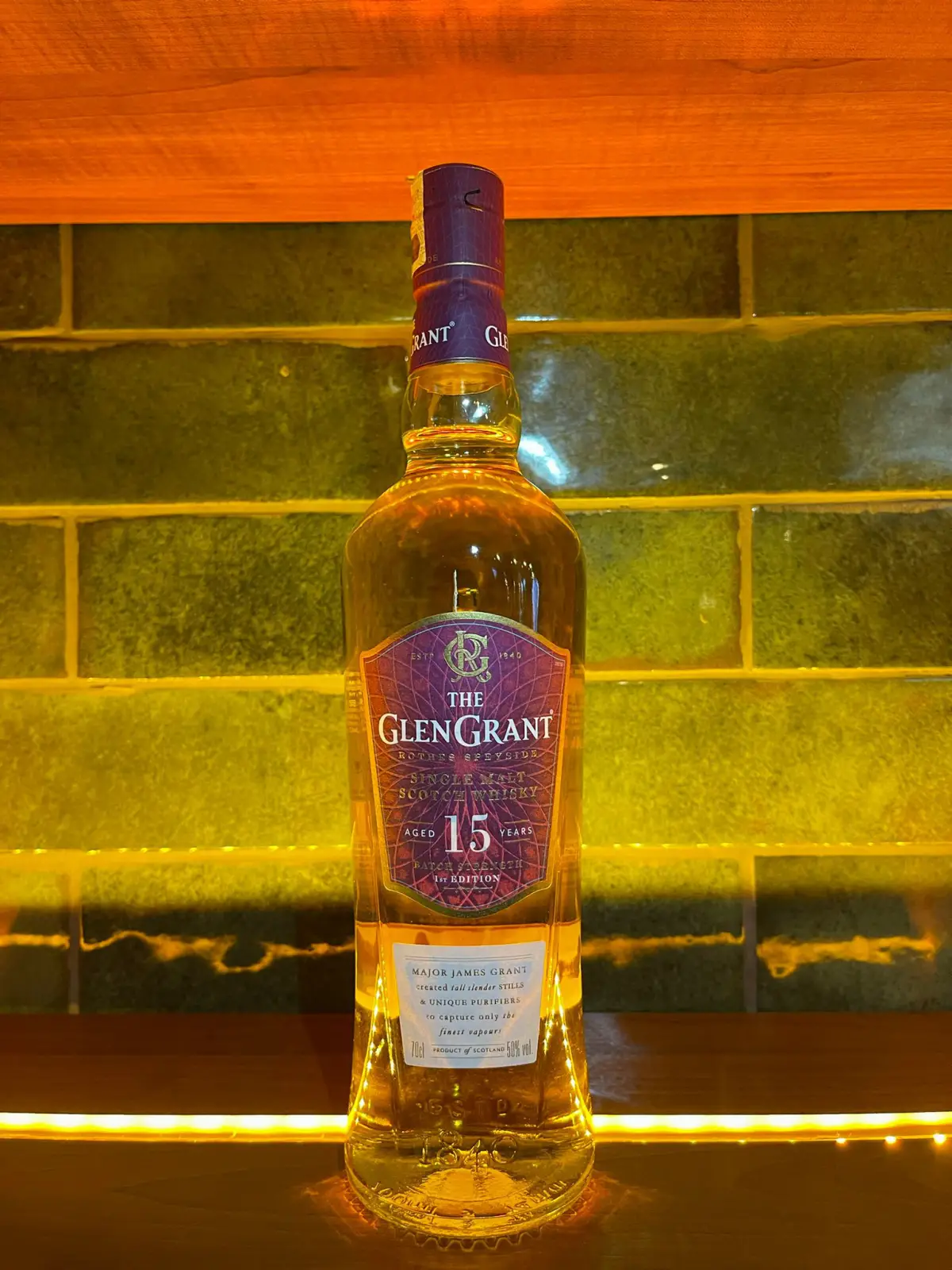 GLEN GRANT 15 Y.Y DOUBLE 8 CL