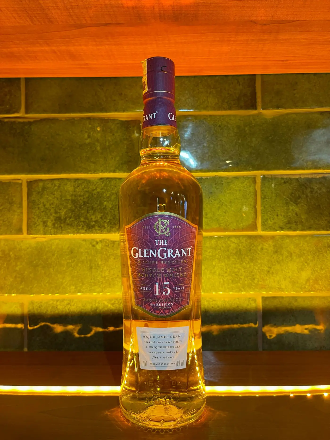GLEN GRANT 15 Y.Y DOUBLE 8 CL