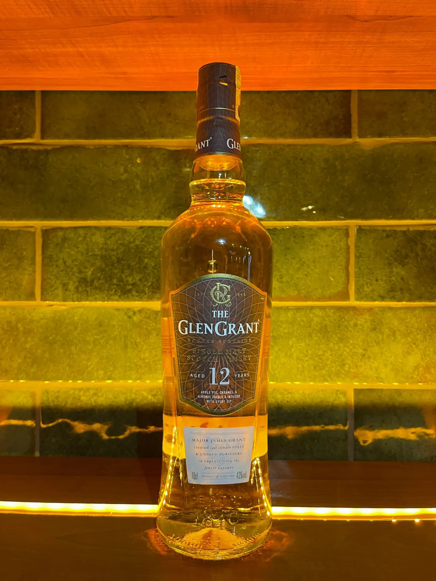 GLEN GRANT 12 Y.Y SINGLE 5 CL